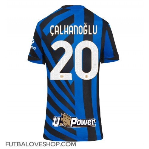 Dres Inter Milan Hakan Calhanoglu #20 Domáci pre Ženy 2024-25 Krátky Rukáv